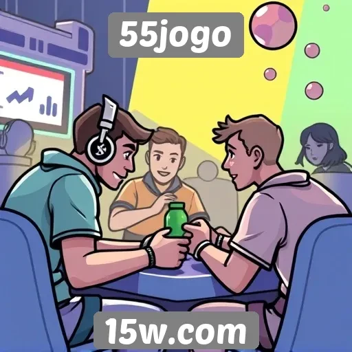 Plataforma 55jogo destaca comunidade de jogadores